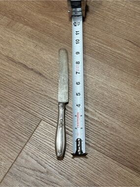 1847 Rogers Bros Ambassador Dinner Knife Silverplate 9-3/4 in